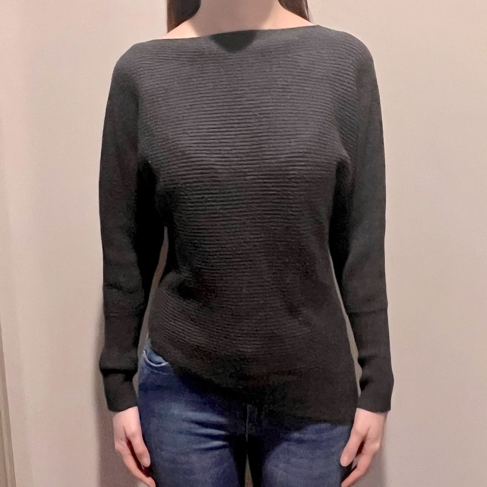 Asymmetrical Grey Sweater